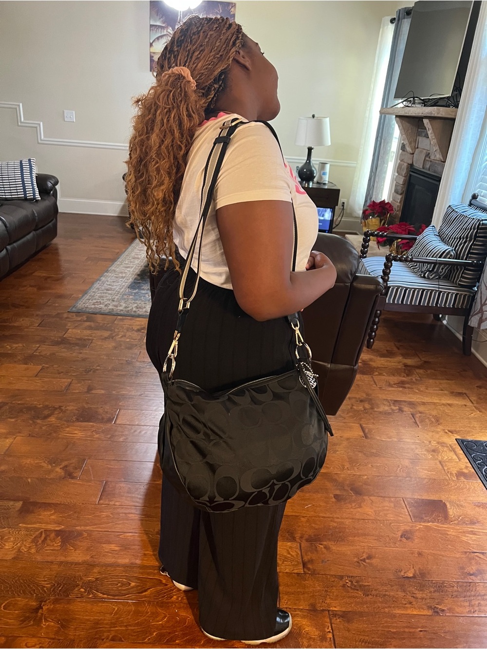 COACH Y2K CROSS HOBO BAG 2 HANG TAGS EUC NO CALLOUTS